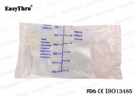 750 ml di sacchetto di urina monouso in PVC non tossico con fasciatura elastica a valvola trasversale