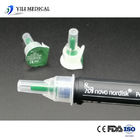 Medico indolore penna ago diabetica innocuo silicone lubrificante rivestimento