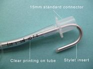Dispositivo di intubazione tracheale rilevabile a raggi X con connettore Murphy Eye 15mm/22mm
