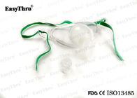 Maschera per nebulizzatori di tracheotomia PE senza odore, maschera venturica a 360 rotazioni per trach.