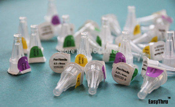 Penna di insulina indolore sterile Sicurezza dell' ago Durabilità Lunghezza 4 mm-12 mm