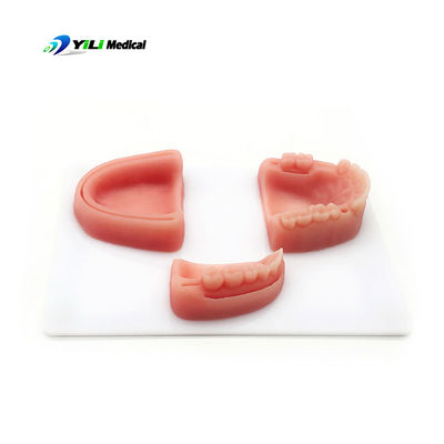 Pad pratico di sutura in silicone tre moduli di sutura e impianti dentali